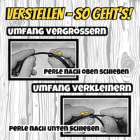 HANA LIMA Lederhalsketten und Armbänder mit individuell verstellbarem Umfang | Surf Schmuck für Männer & Frauen