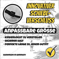 HANA LIMA stufenlos verstellbarer Schiebeverschluss für Männer und Frauen | Leder Halsketten und Armbänder