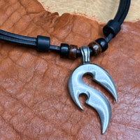 Handmade Surferkette mit Maori Tribal Flamme Anhänger für Damen und Herren | HANA LIMA Halskette
