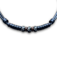 Verstellbare Halskette für Damen und Herren - Leder Surfer Kette - Schmuck von HANA LIMA