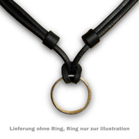 Handgefertigte verstellbare Leder Halskette für eigenen (Ehe-)Ring | HANA LIMA Surfer Schmuck