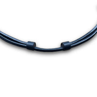 Handgefertigte verstellbare Halskette für Damen und Herren - Leder Surfer Kette - HANA LIMA Schmuck