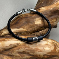 Verstellbares Sternzeichen Jungfrau Leder Surfer Armband | Freundschaftsarmband von HANA LIMA