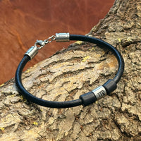 Handmade Sternzeichen Jungfrau Leder Armband | Partnerarmband für Herren & Damen von HANA LIMA