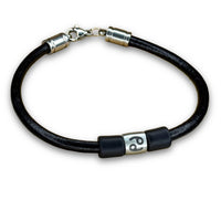 Handgefertigtes Sternzeichen Krebs Lederarmband für Damen und Herren | Schmuck von HANA LIMA