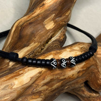 Handmade Surferkette für Damen und Herren - Leder Halskette - Schmuck von HANA LIMA