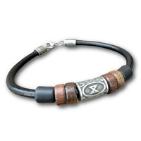 HANA LIMA Runen Armband mit Dagaz D-Rune für Damen und Herren
