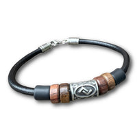 HANA LIMA Runen Armband mit Jera J-Rune für Damen und Herren