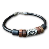HANA LIMA Runen Armband mit Knaz K-Rune für Damen und Herren