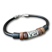 HANA LIMA Runen Armband mit Mannaz M-Rune für Damen und Herren