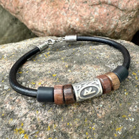HANA LIMA Runen Armband mit Raidho R-Rune mit individueller Länge