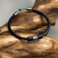 Verstellbares Sternzeichen Schütze Leder Surfer Armband | Freundschaftsarmband von HANA LIMA