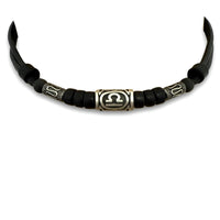 HANA LIMA Sternzeichen Waage Halskette mit Edelstahlperlen für Damen und Herren