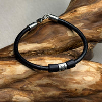 Verstellbares Sternzeichen Stier Leder Surfer Armband | Freundschaftsarmband von HANA LIMA