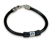 Handgefertigtes Sternzeichen Waage Lederarmband für Damen und Herren | Schmuck von HANA LIMA