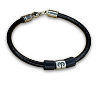 Handgefertigtes Sternzeichen Widder Lederarmband für Damen und Herren | Schmuck von HANA LIMA