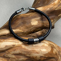 Verstellbares Sternzeichen Widder Leder Surfer Armband | Freundschaftsarmband von HANA LIMA