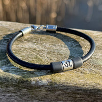 Sternzeichen Armband Löwe Lederarmband Herren Damen Schmuck - Modell 3017, stufenlos anpassbare Grösse, handgefertigt