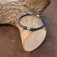 Sternzeichen Armband Löwe Lederarmband Herren Damen Schmuck - Modell 3017, stufenlos anpassbare Grösse, handgefertigt