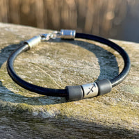 Sternzeichen Schütze Armband Damen Herren Leder Armbänder - Modell 3021, stufenlos anpassbare Grösse, handgefertigt