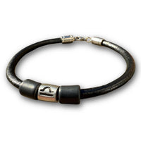 Sternzeichen Waage Armband Herren Damen Leder Armbänder - Modell 3019, stufenlos anpassbare Grösse, handgefertigt