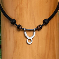Halskette Sternzeichen Stier Kette Surfer Herren Damen Schmuck - Modell 2143, stufenlos anpassbare Grösse, handgefertigt